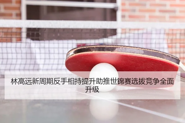 林高远新周期反手相持提升助推世锦赛选拔竞争全面升级